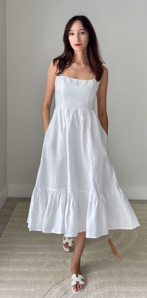 Reformation Bucatini Linen Dress IMG_2901