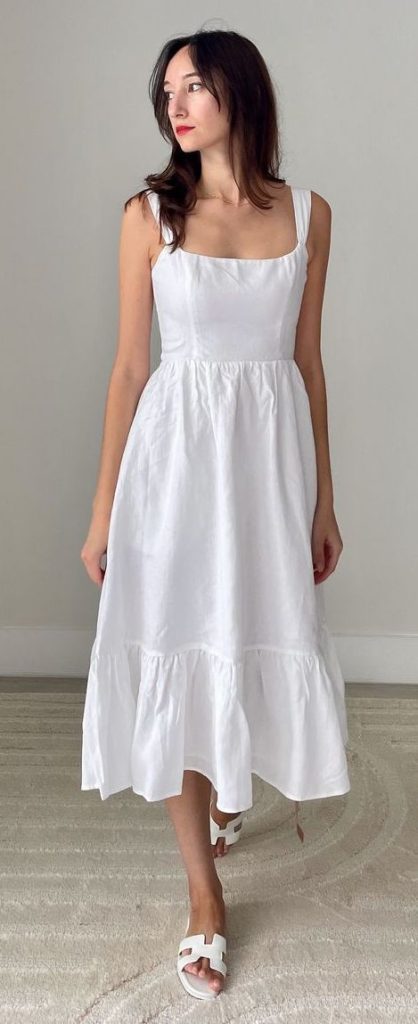 Reformation Bucatini Linen Dress IMG_2907