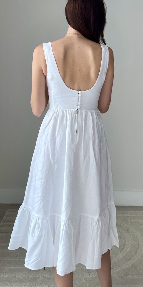 Reformation Bucatini Linen Dress IMG_2915