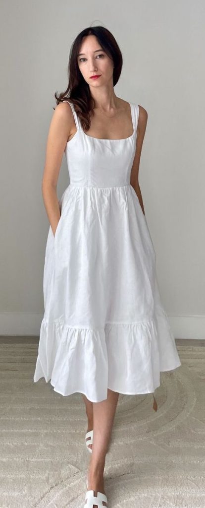 Reformation Bucatini Linen Dress IMG_2919