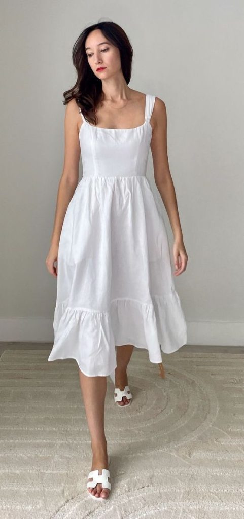 Reformation Bucatini Linen Dress IMG_2922