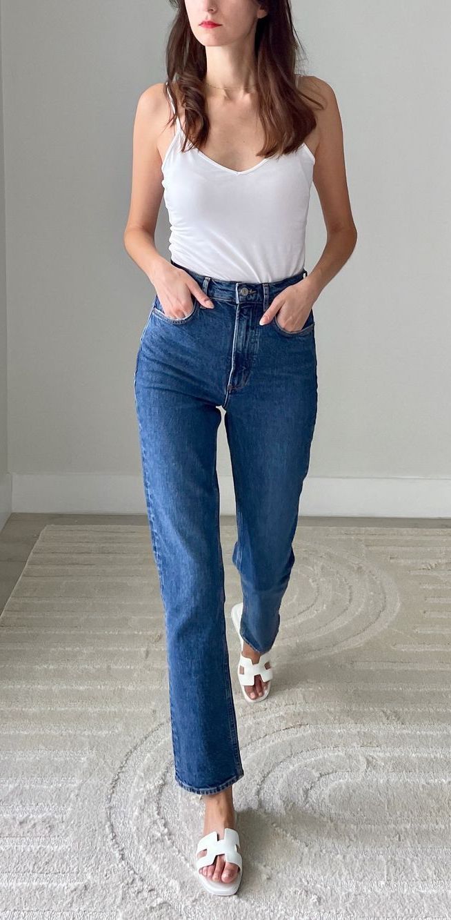 AGOLDE high rise stovepipe jeans in Aspire review IMG_3496