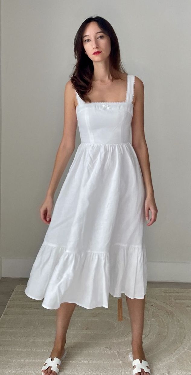 Reformation Rowen Linen Dress IMG_2937